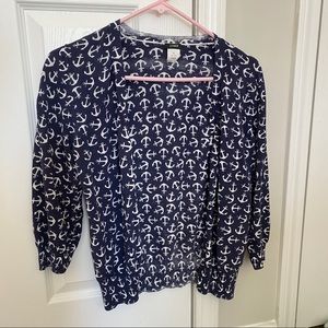J Crew Anchor Sweater